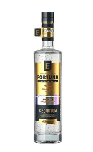 Фортуна Премиум Голд 0.5 л фото водка Fortuna Premium Gold 0,5 л