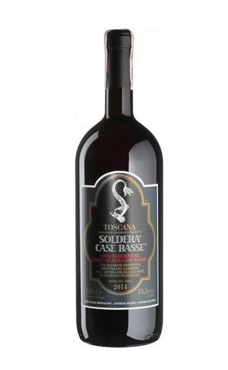 Казе Бассе Джанфранко Сольдера Санджовезе Тоскана 2014 1.5 л фото вино Case Basse di Gianfranco Soldera Sangiovese Toscana 2014 1,5 л