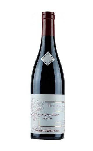 Вино Domaine Michel Gros Bourgogne Hautes Cotes De Nuits Fontaine Saint Martin Rouge 2014 0,75 л
