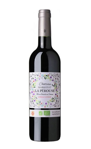Шато Маркиза Ла Перуз Бордо Сюпериёр 2017 0.75 л фото вино Chateau Marquisat La Perouse Bordeaux Superieur 2017 0,75 л