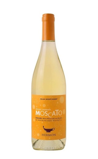 Голан Хайтс Вайнери Хермон Маунт Хермон Москато 2018 0.75 л фото кошерное вино Golan Heights Winery Hermon Mount Hermon Moscato 2018 0,75 л