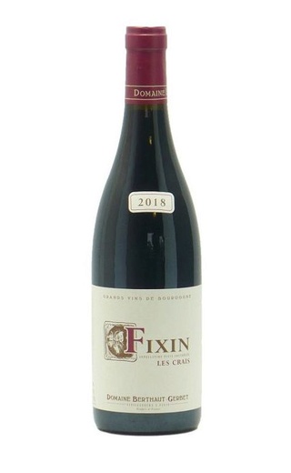 Домен Бертхаут Гербет Фисен Ле Кре 2018 0.75 л фото вино Domaine Berthaut Gerbet Fixin Les Crais 2018 0,75 л