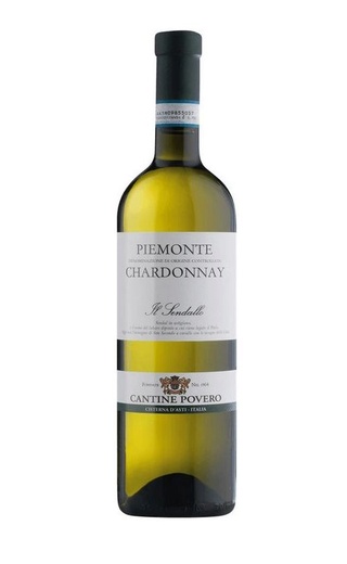 фото вино Cantine Povero Chardonnay Piemonte Il Sendallo 2018 0,75 л