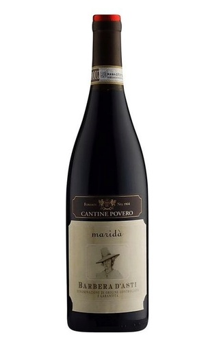 Кантине Поверо Барбера д’Асти Марида 2017 0.75 л фото вино Cantine Povero Barbera d’Asti Marida 2017 0,75 л