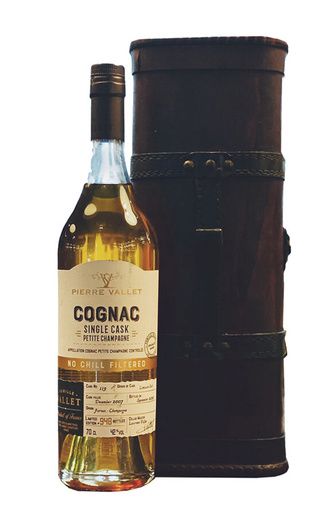 Пьер Валле Сингл Каск Пти Шампань 0.7 л фото коньяк Pierre Vallet Single Cask Petite Champagne 0,7 л