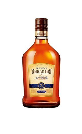 Великая Династия 3 года 0.25 л фото коньяк Velikaya Dinastiya 3 Years Old 0,25 л