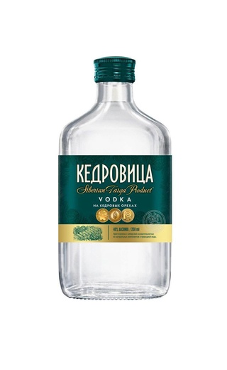 Кедровица На Кедровых Орехах 0.25 л фото водка Kedrovitsa Na Kedrovyih Orehah 0,25 л