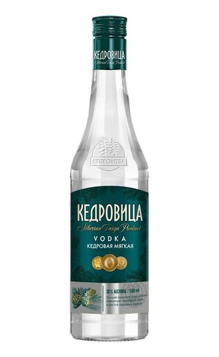 Кедровица Кедровая Мягкая 0.5 л фото водка Kedrovitsa Kedrovaya Myagkaya 0,5 л