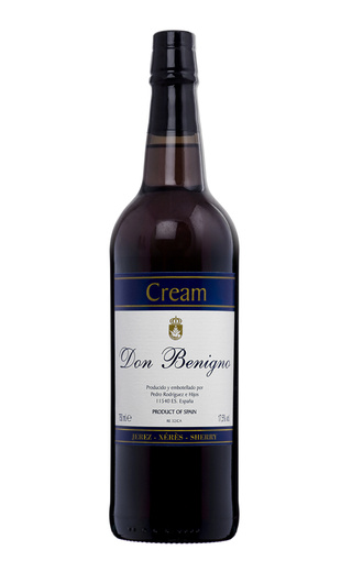 Педро Родригес и Ихос Дон Бенигно Крим 0.75 л фото херес Pedro Rodriguez e Hijos Don Benigno Cream 0,75 л
