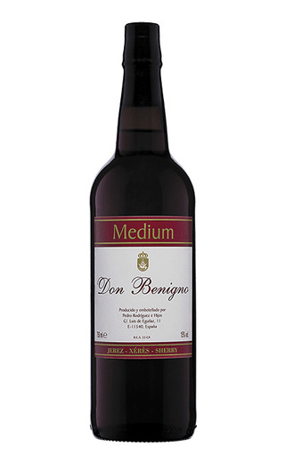 Педро Родригес и Ихос Дон Бенигно Медиум 0.75 л фото херес Pedro Rodriguez e Hijos Don Benigno Medium 0,75 л