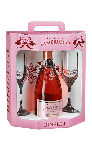 Мастро Бинелли Ламбруско Бинелли Премиум дель Емилия Розовое Полусладкое 0.75 л фото игристое вино Mastro Binelli Lambrusco Binelli Premium Dell’Emilia Rosato Amabile 0,75 л