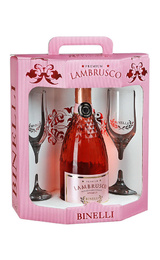 Игристое вино Mastro Binelli Lambrusco Binelli Premium Dell’Emilia Rosato Amabile 0,75 л