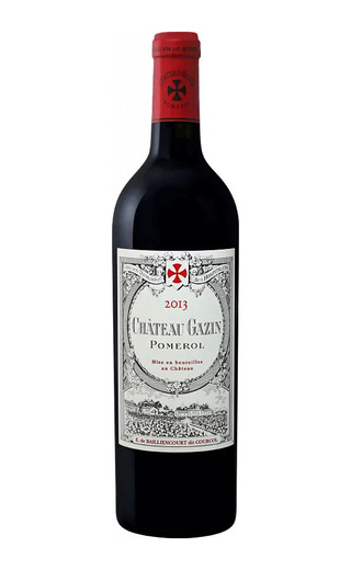 Вино Chateau Gazin Pomerol 2013 0,75 л