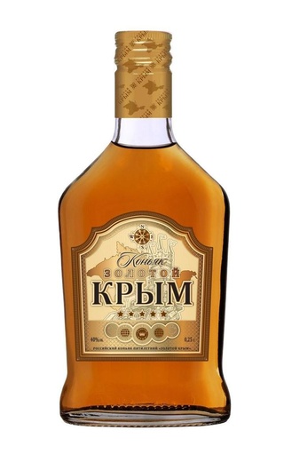 Золотой Крым 5-летний 0.25 л фото коньяк Zolotoj Krym 5 Years 0,25 л