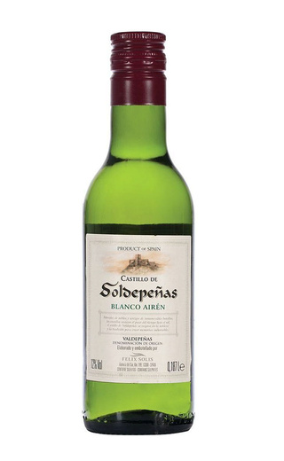 Вино Castillo de Soldepenas Airen Valdepenas 2019 0,187 л