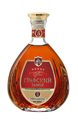 Коньяк КВКЗ Графский Замок 5-летний