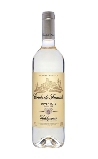 Вино Conde de Farnals La Mancha Blanco 2019 0,75 л