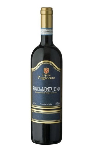 Вино Tenute Poggiocaro Rosso di Montalcino 2016 0,75 л