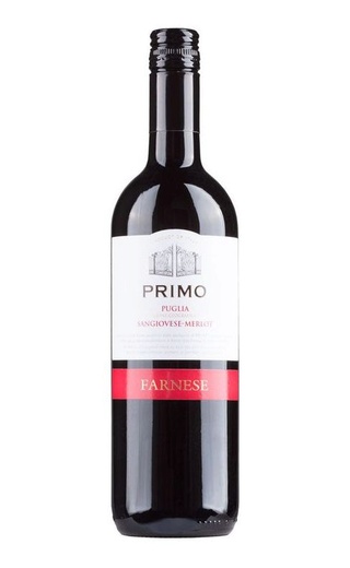 Фарнезе Примо Санджовезе Мерло 2019 0.75 л фото вино Farnese Primo Sangiovese-Merlot 2019 0,75 л