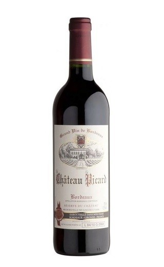 Евровайнс Шато Пикар Бордо 2019 0.75 л фото вино Eurovins Chateau Picard Bordeaux 2019 0,75 л