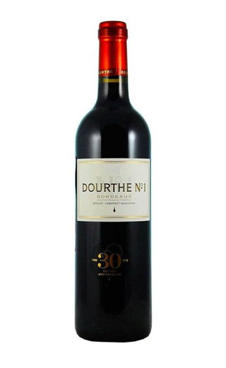 фото вино Dourthe №1 Bordeaux Rouge 2018 0,75 л