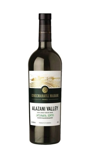 Киндзмараули Марани Алазанская Долина Белое Полусладкое 2019 0.75 л фото вино Kindzmarauli Marani Alazani Valley 2019 0,75 л