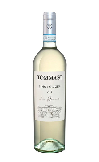 Томмази Ле Россе Пино Гриджио 2018 0.75 л фото вино Tommasi Le Rosse Pinot Grigio 2018 0,75 л