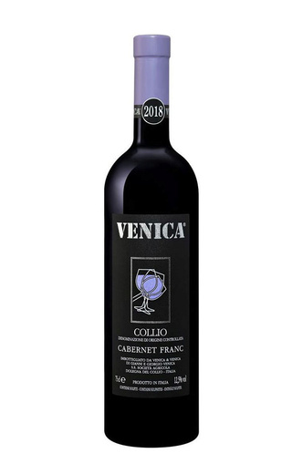 Веника Веника Каберне Фран Коллио 2018 0.75 л фото вино Venica & Venica Cabernet Franc Collio 2018 0,75 л