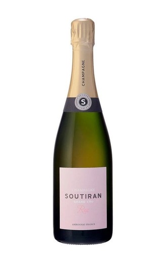 Сутиран Гран Крю Брют Розе 0.75 л фото шампанское Soutiran Grand Cru Brut Rose 0,75 л