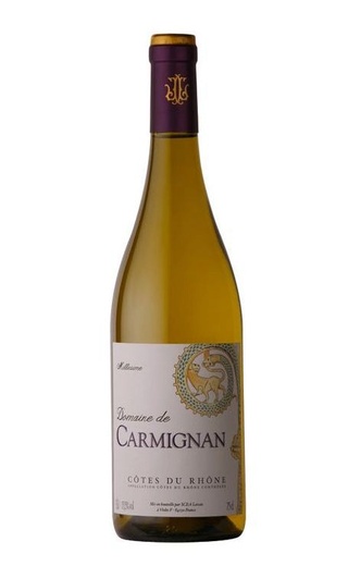 фото вино Domaine de Carmignan Cotes du Rhone Blanc 0,75 л