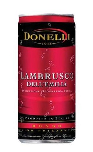 Игристое вино Donelli Lambrusco dell'Emilia Amabile Rosso 0,2 л