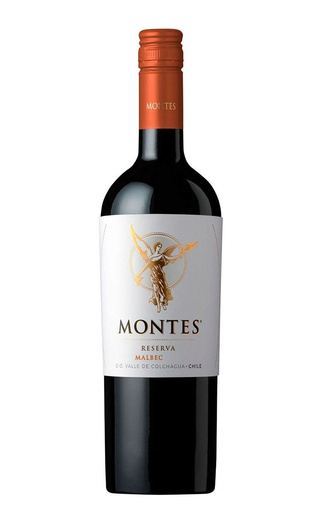 Вино Montes Malbec Reserva 2018 0,75 л