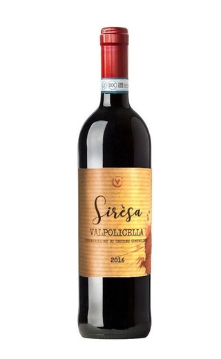 Валоре Сиреза Вальполичелла 2016 0.75 л фото вино Valore Siresa Valpolicella 2016 0,75 л