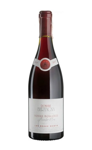 Вино Domaine Bertagna Les Beaux Monts Vosne Romanee Premier Cru 2017 0,75 л