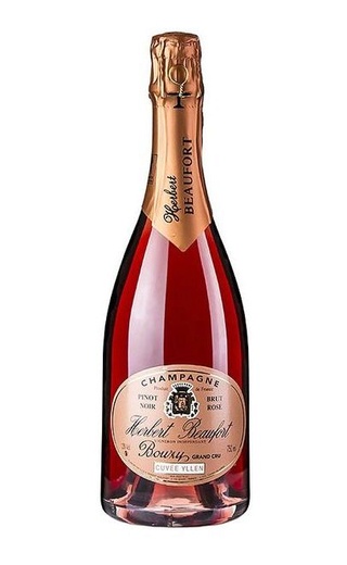 Эрбер Бофор Кюве Иллен Брют Розе 0.75 л фото шампанское Herbert Beaufort Cuvee Yllen Brut Rose 0,75 л