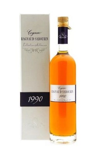 Раньо Сабурэн Крю Миллезиме 1990 Гран Шампань 0.7 л фото коньяк Ragnaud Sabourin Cru Millesime 1990 Grande Champagne 0,7 л