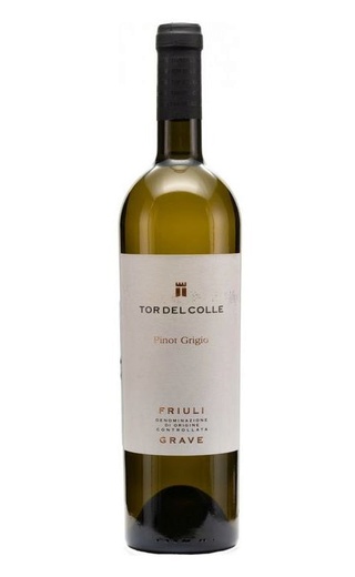 Тор дель Колле Пино Гриджио Фриули Граве 2019 0.75 л фото вино Tor del Colle Pinot Grigio Friuli Grave 2019 0,75 л