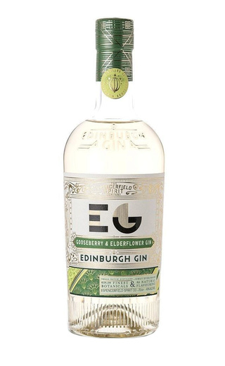 Эдинбург Крыжовник и Бузина 0.7 л фото джин Edinburgh Gooseberry & Elderflower Gin 0,7 л