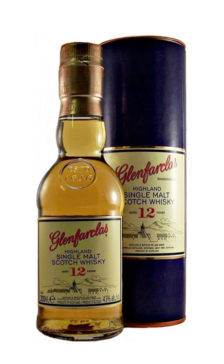 Виски Glenfarclas Aged 12 Years 0,2 л