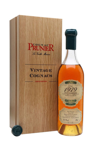 Прунье Пти Шампань 1979 0.7 л фото коньяк Prunier Petite Champagne 1979 0,7 л