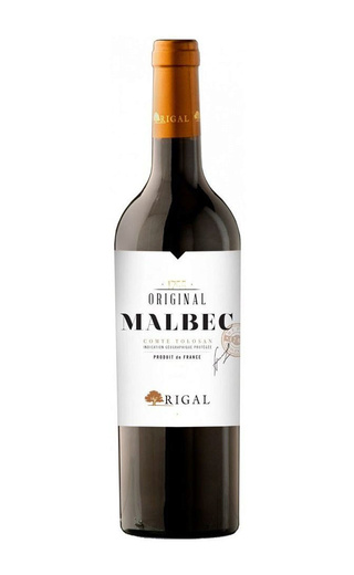 Ригаль Мальбек Конте Толозан 2019 0.75 л фото вино Rigal Malbec Comte Tolosan 2019 0,75 л