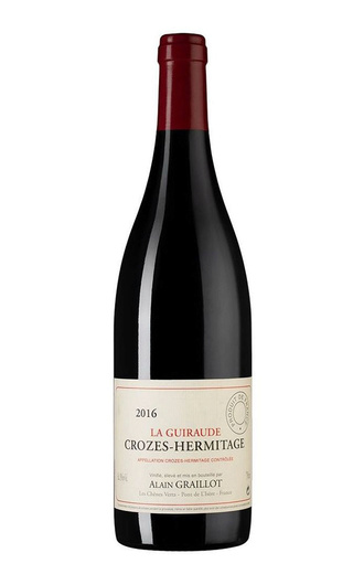 Домен Ален Грайо Кроз-Эрмитаж ла Гирод 2016 0.75 л фото вино Domaine Alain Graillot Crozes Hermitage La Guiraude 2016 0,75 л