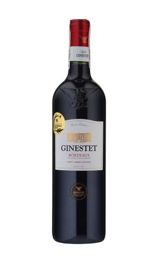 Жинесте Бордо Руж 2018 0.75 л фото вино Ginestet Bordeaux Rouge 2018 0,75 л