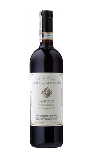 Вино Mauro Molino Gallinotto Barolo 2017 0,75 л