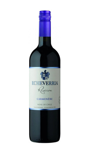 Эчеверрия Карменер Резерва 2018 0.75 л фото вино Echeverria Carmenere Reserva 2018 0,75 л