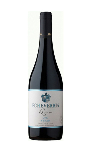 Эчеверрия Сира Резерва 2017 0.75 л фото вино Echeverria Syrah Reserva 2017 0,75 л