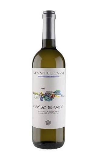 фото вино Mantellassi Masso Bianco 2019 0,75 л