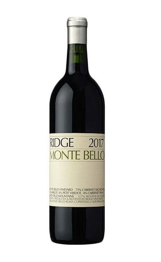 Ридж Виньярдс Монте Белло 2017 1.5 л фото вино Ridge Vineyards Monte Bello 2017 1,5 л