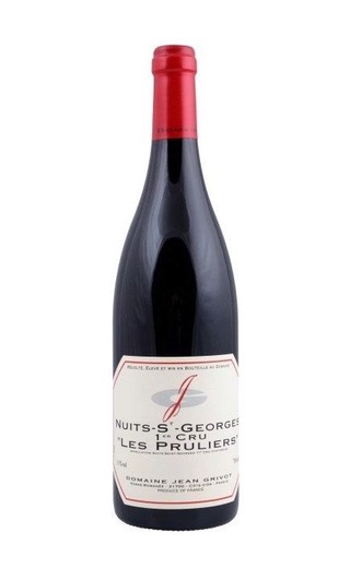 Вино Domaine Jean Grivot Nuits St Georges 1er Cru Les Pruliers 2016 0,75 л