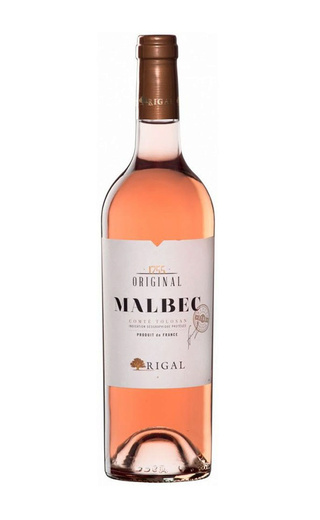 Вино Rigal Malbec Rose Comte Tolosan 2019 0,75 л